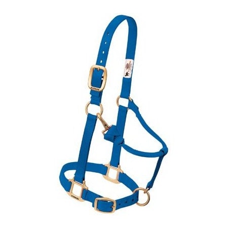 Weaver Leather 1 SM BLU Snap Halter 35-7034-BL